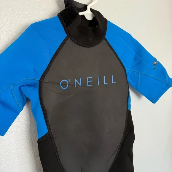 O'Neill Kids Reactor 2 Blue and Black Spring Wetsuit
